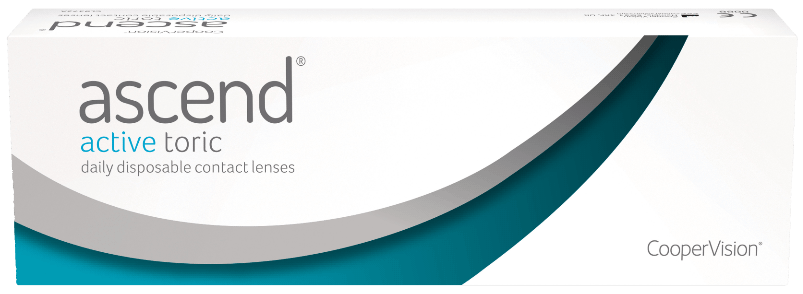 Ascend Active Toric 1 Day, 30 linser